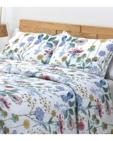 Bouti Karina: Colcha con Estampado Floral Elegante