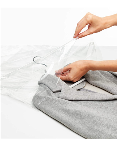 Pack de 3 Fundas de Ropa para Armario Antipolvo