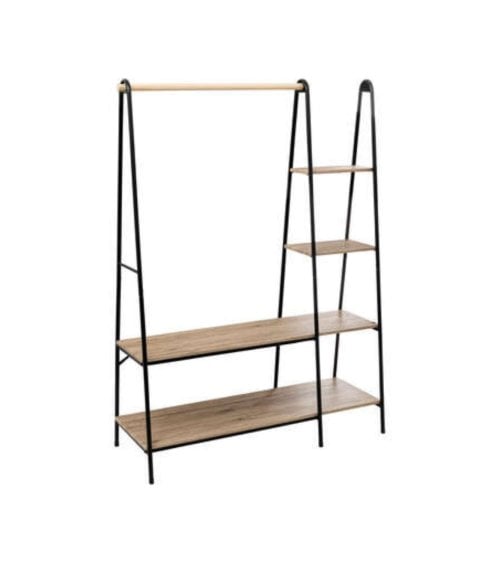 Burro para ropa de estante jano