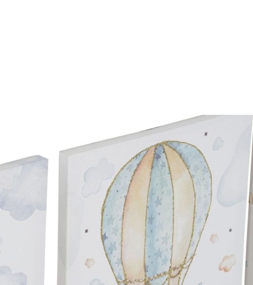 Cuadro Lienzo MDF Globo