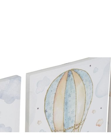 Cuadro Lienzo MDF Globo