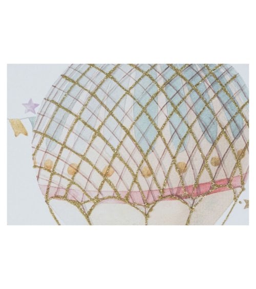 Cuadro Lienzo MDF Globo