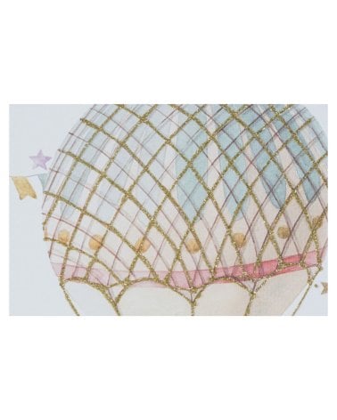 Cuadro Lienzo MDF Globo