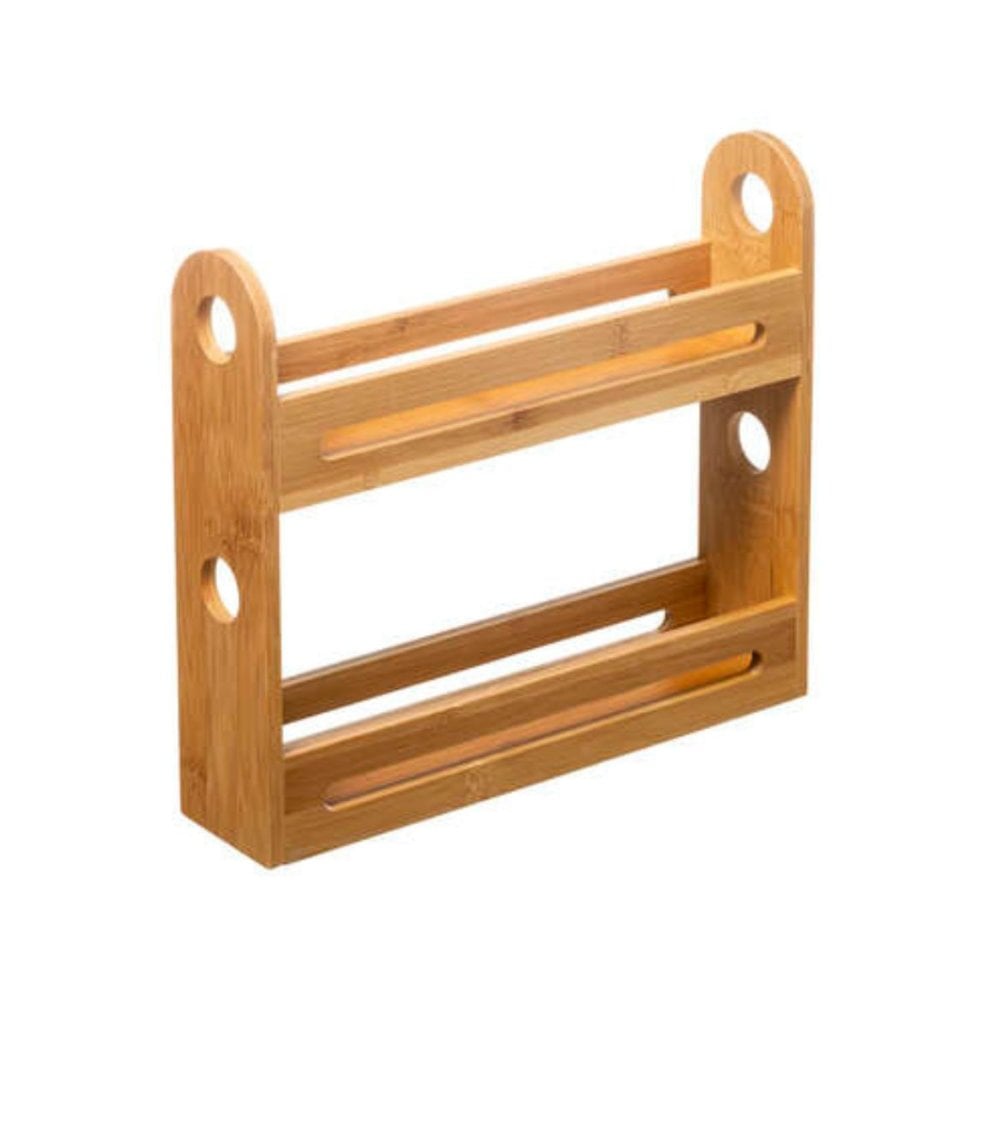 Especiero Bambú de 2 Niveles