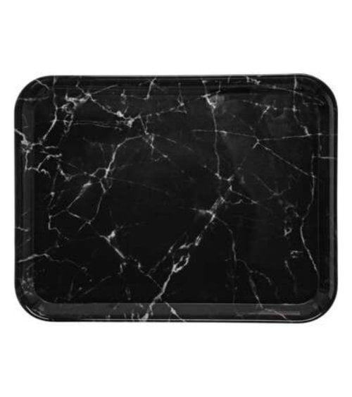 Bandeja de Melamina Efecto Marmol de 43x33cm