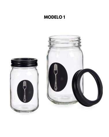 Bote Cubetero de Vidrio de 13cm