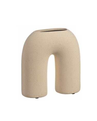 Jarrón Dual de Cerámica para Decoración Boho