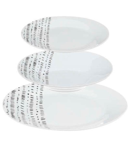 Vajilla de Porcelana 18 piezas Berbère