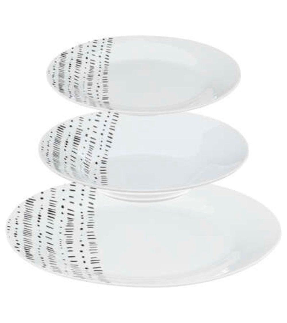 Vajilla de Porcelana 18 piezas Berbère