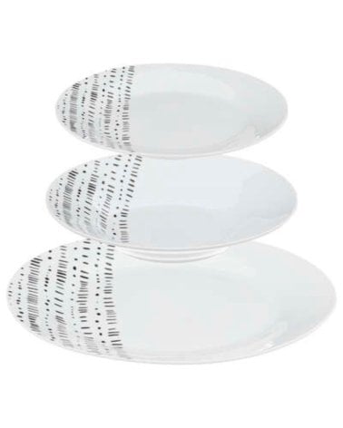 Vajilla de Porcelana 18 piezas Berbère