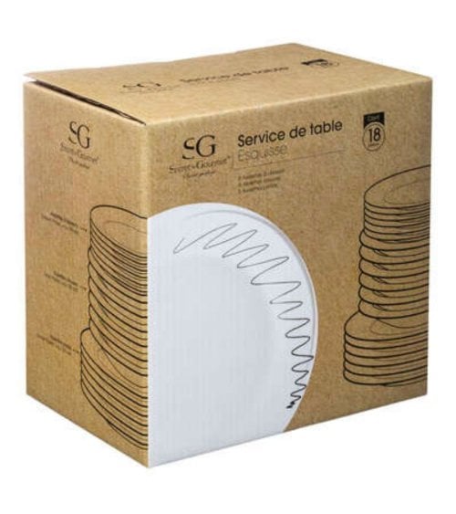 Vajilla Esquisse 18 Piezas