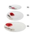 Vajilla Osara de Porcelana 18 Piezas