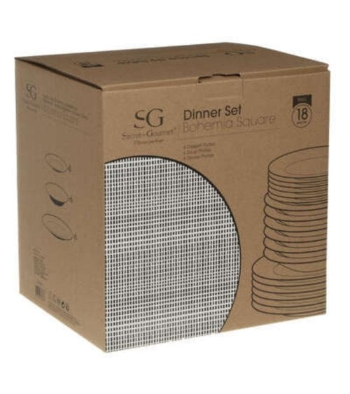 Vajilla Bohemia 18 Piezas