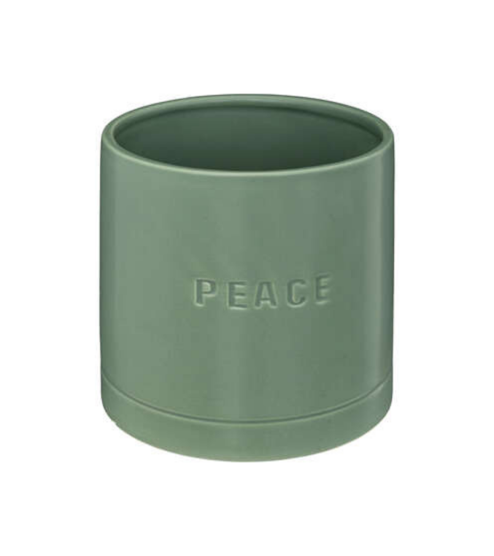 Maceta de Cerámica Jade de 14 cm