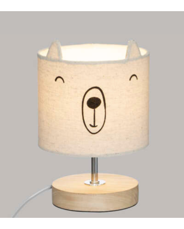 Lámpara de Mesa Infantil con Pantalla