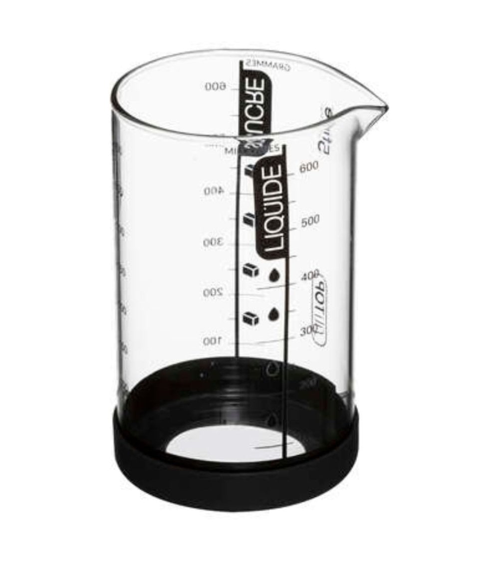 Taza medidora de cristal Silitop 0,6 l