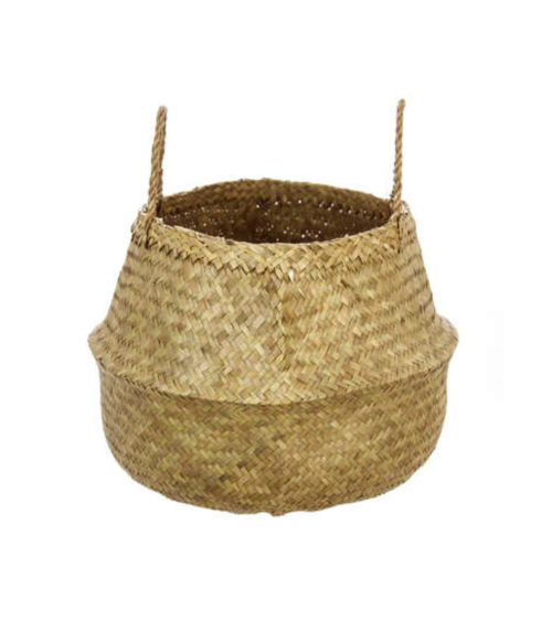 Cesta de Caña Natural de 41 cm