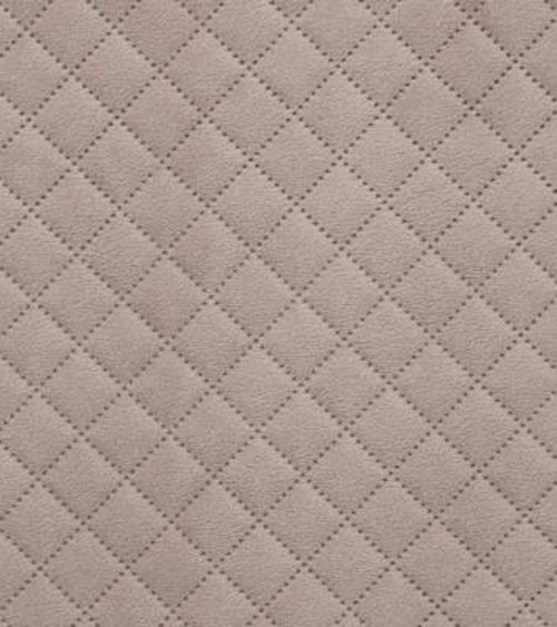 Puff Plegable Aterciopelado con Patrón de Rombos