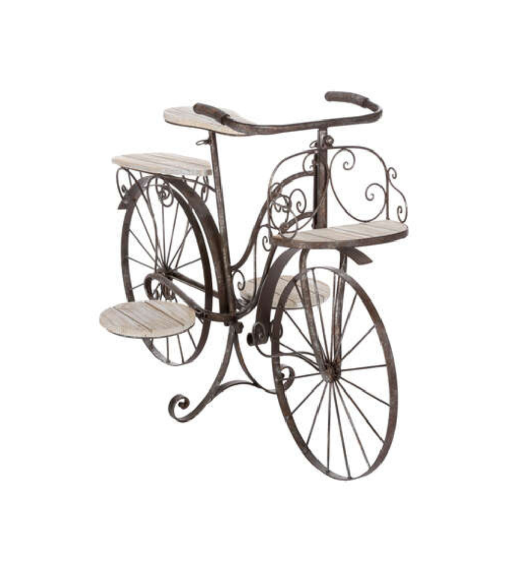 Portamacetas Estilo Bicicleta de 59 cm