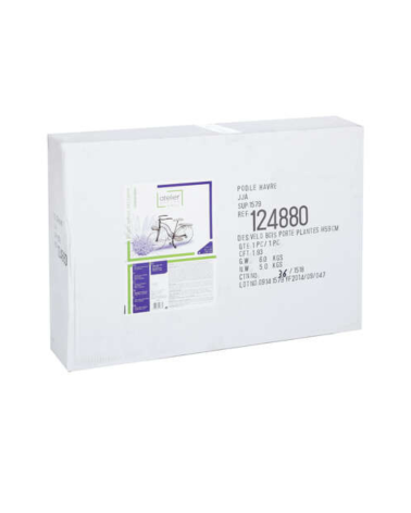 Portamacetas Estilo Bicicleta de 59 cm