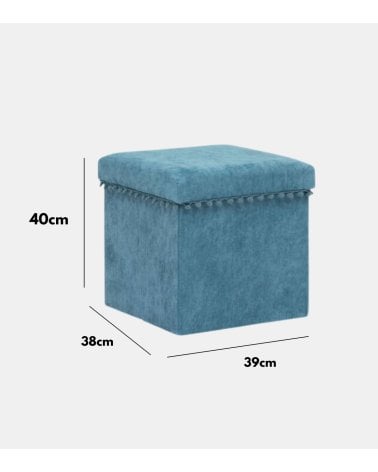 Puff Plegable 40x39x38 cm