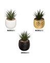 Planta Decorativa en Maceta de Piña de 21 cm - Varios Modelos