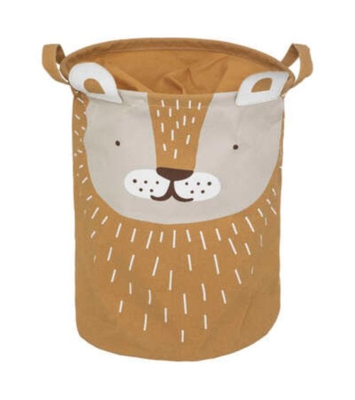 Cesto para Ropa de León de 50 Cm