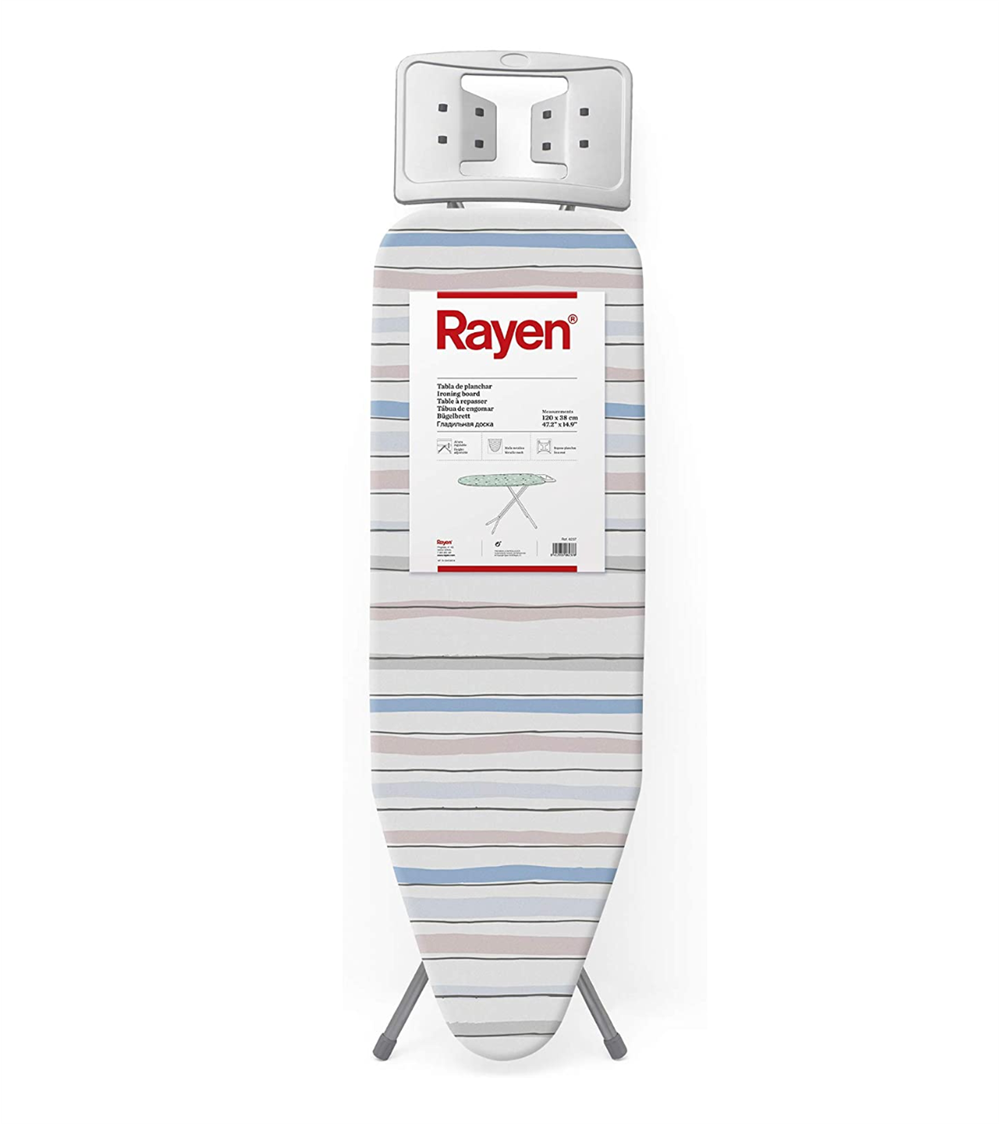 Tabla de Planchar con Funda de Rayas de Rayen