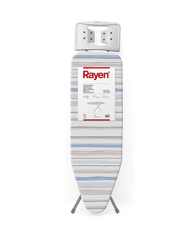 Tabla de Planchar con Funda de Rayas de Rayen