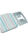 Tabla de Planchar con Funda de Rayas de Rayen