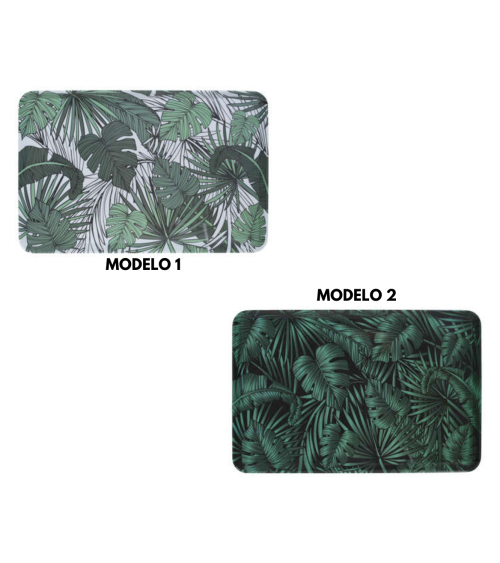 Bandeja de Melamina con Diseño Selva de 45 cm