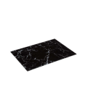 Tabla de Cortar de Efecto Mármol Negro