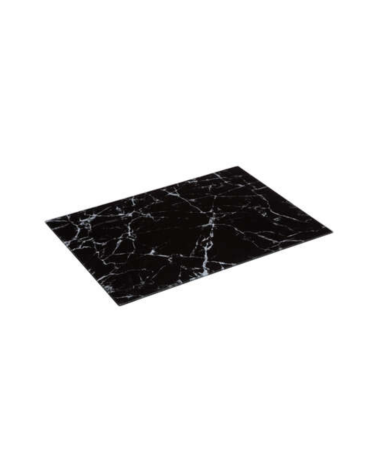 Tabla de Cortar de Efecto Mármol Negro 40 de cm