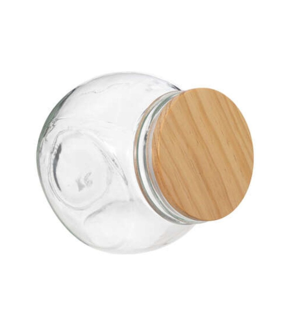 Tarro con Tapa Madera de 0,65 L