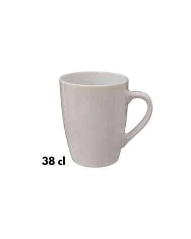 Taza Alta Blanca de 38 cl - Modelo Colorama