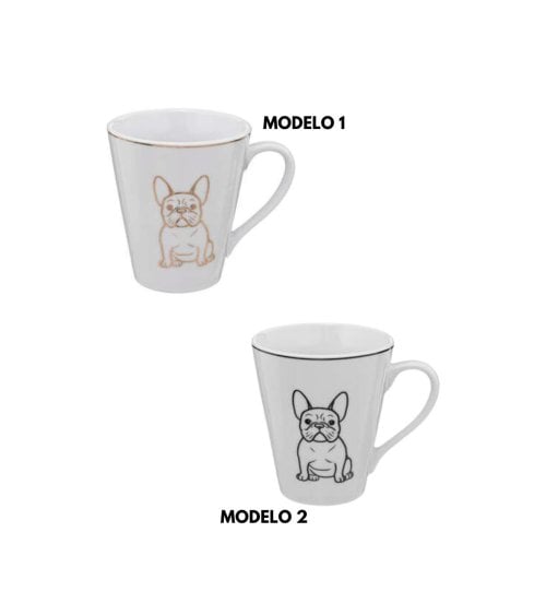 Taza con Diseño de Bulldog de 31 cl