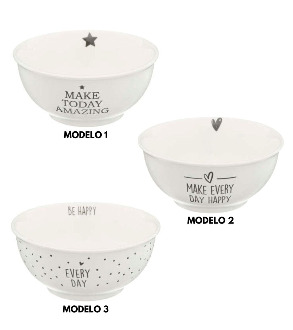 Bowl Happy de 50 Cl - Varios Modelos
