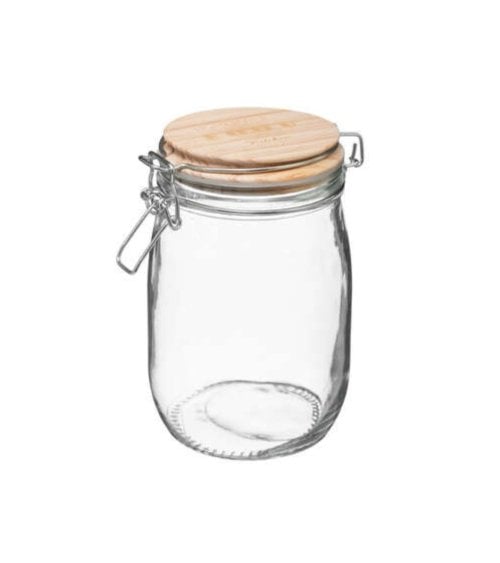 Tarro de Cristal con Cierre de 1 L