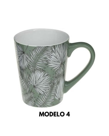 Taza Alta de 30 cl con Diseño Selva