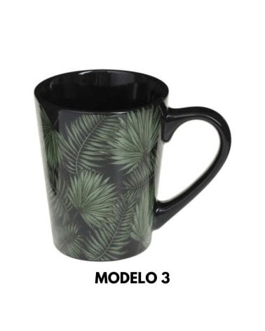 Taza Alta de 30 cl con Diseño Selva