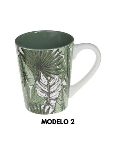 Taza Alta de 30 cl con Diseño Selva