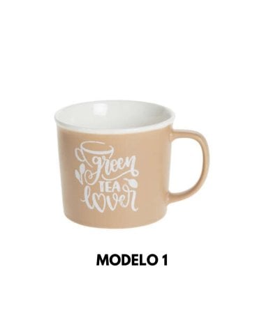 Taza con Diseño de Té y Café de 36 Cl
