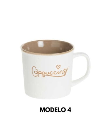 Taza con Diseño de Té y Café de 36 Cl