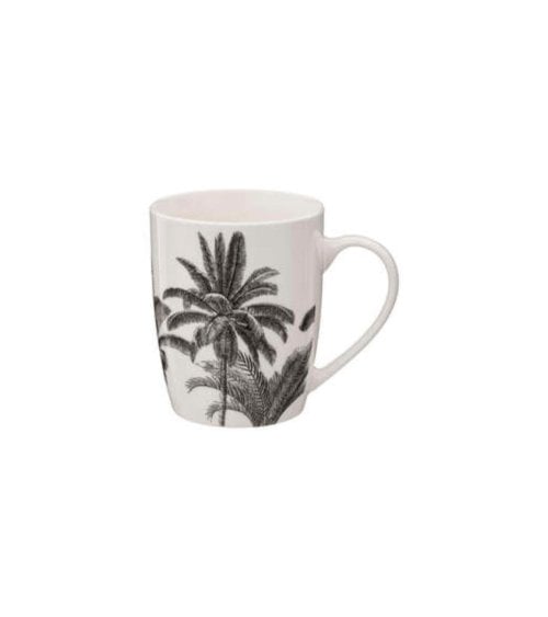 Taza Alta con Diseño Palmeras de 36 cl