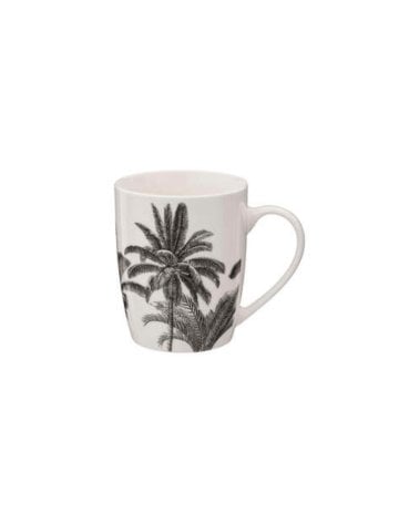 Taza Alta con Diseño Palmeras de 36 cl