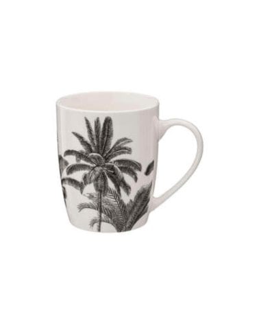 Taza Alta con Diseño Palmeras de 36 cl