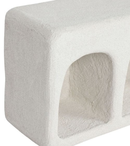 Estantería de Pared en Abeto MDF Blanca, 100cm