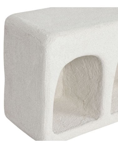 Estantería de Pared en Abeto MDF Blanca, 100cm