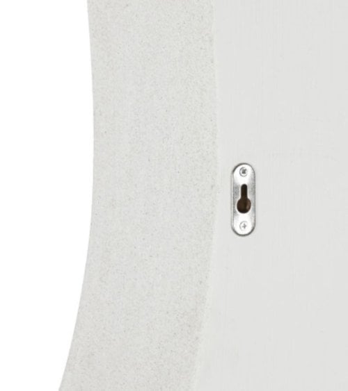 Estantería de Pared en Abeto MDF Blanca, 100cm