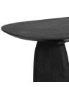 Consola Negra de Madera de Mango Modelo ISANA, 110 cm